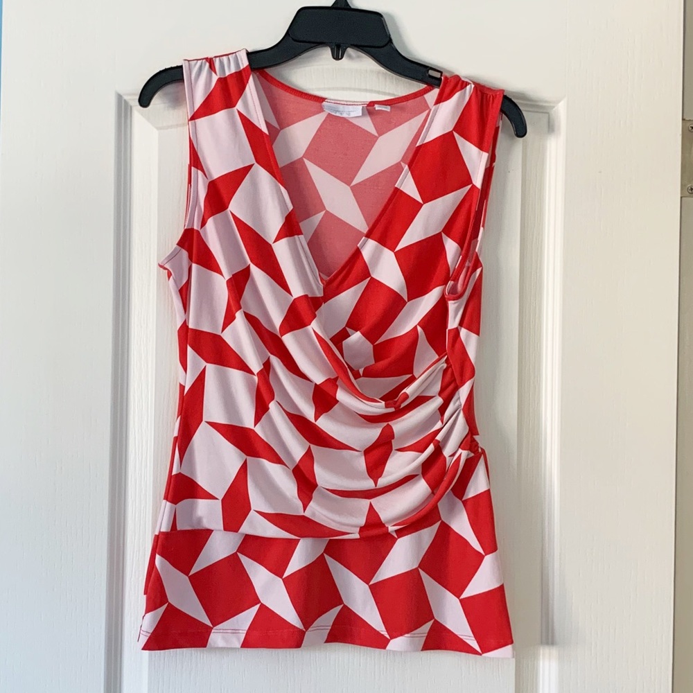 New York & company stretch blouse size medium